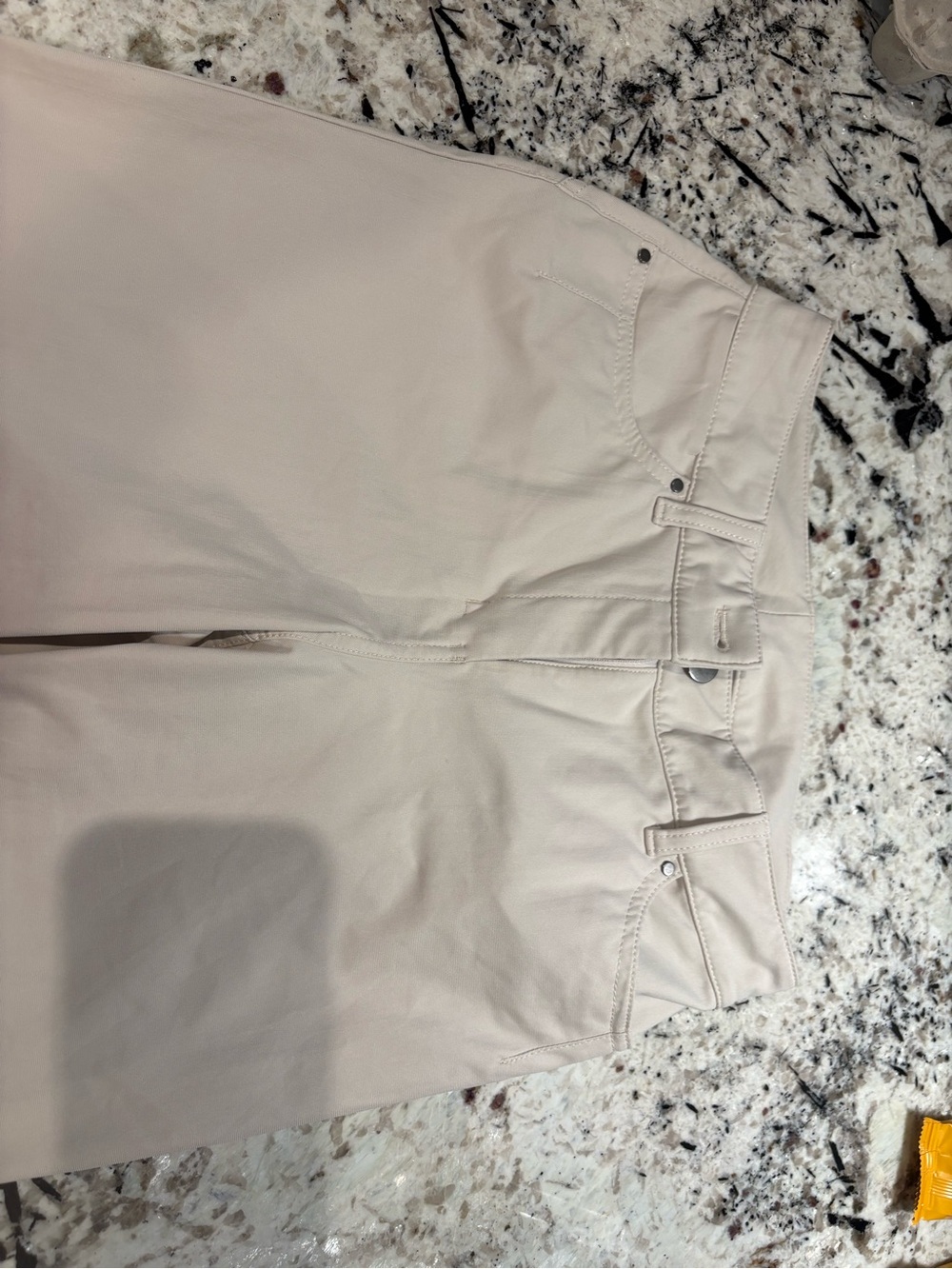 lululemon athletica Light Beige High-Rise Pants